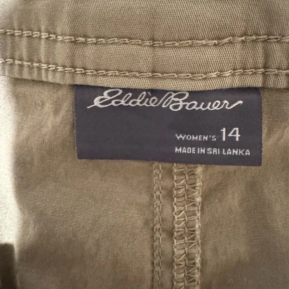 Eddie Bauer Khaki Chino Pant - Size 14 - Picture 9 of 9